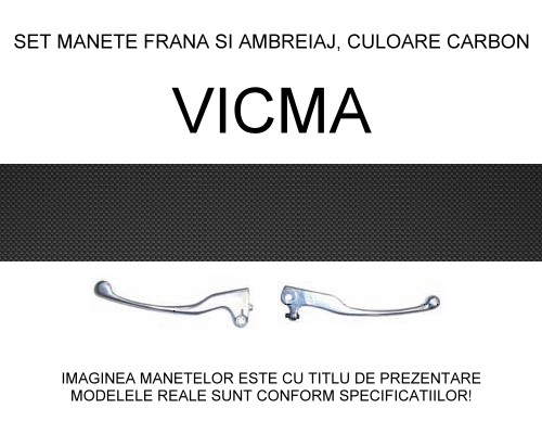 Set manete Aprilia RX (97-02), carbon, cod 80655