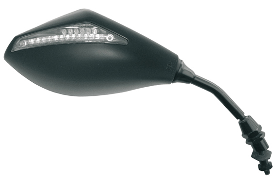 Oglinda universala dreapta cu semnal LED, negru, cod E-349 D