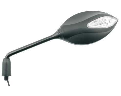Oglinda universala cu semnal LED, negru, cod E-381