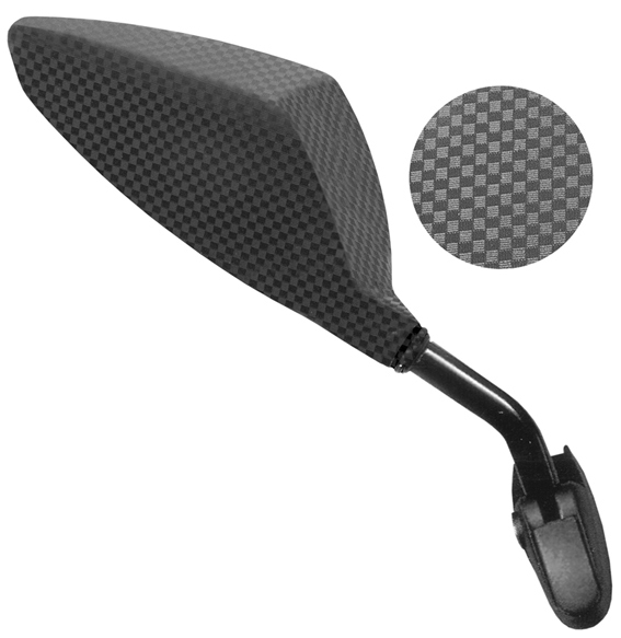 Oglinda universala dreapta, carbon, cod E-779 D
