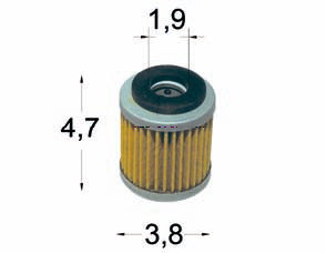 Filtru de ulei Yamaha, cod 9068