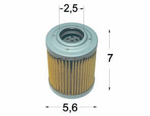 Filtru de ulei Aprilia, cod 9077