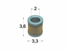 Filtru de ulei Cagiva, cod 9093
