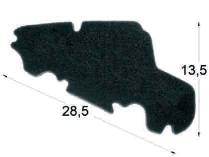 Filtru de aer Piaggio, cod 9210
