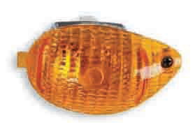 DISPERSOR LAMPA SEMNAL MOTO DERBI, STANGA FATA