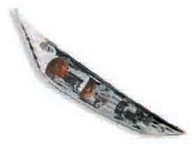 LAMPA SEMNAL MOTO PIAGGIO, STANGA FATA