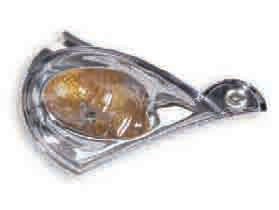 DISPERSOR LAMPA SEMNAL MOTO APRILIA, DREAPTA FATA